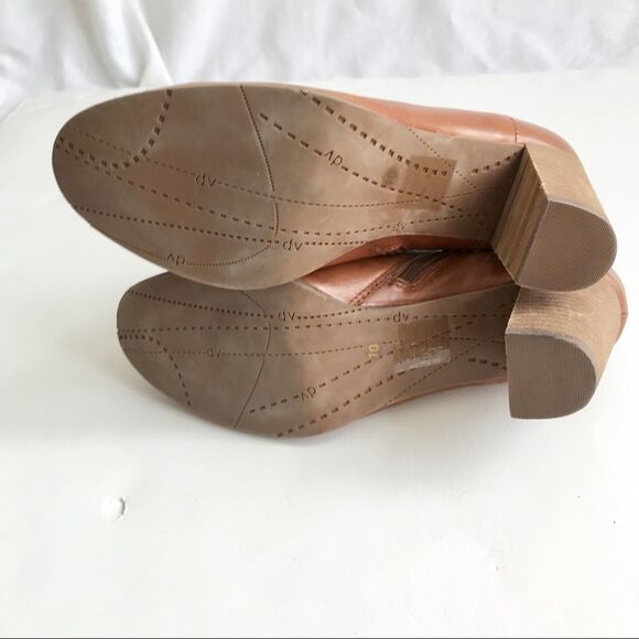 Dolce Vita Leather Chunky Zip Up Booties size 10 - Picture 12 of 12